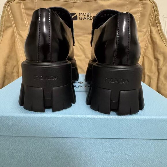 Prada Women's Black Loafers - Picture 3 of 4